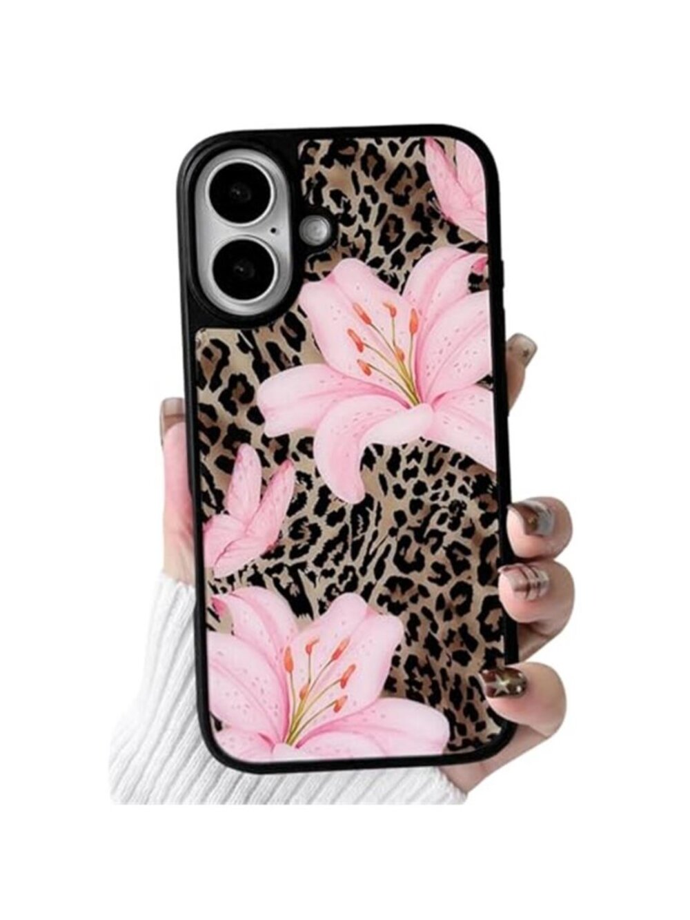 iPhone 17 Case Cute Flowers - Pink Lily